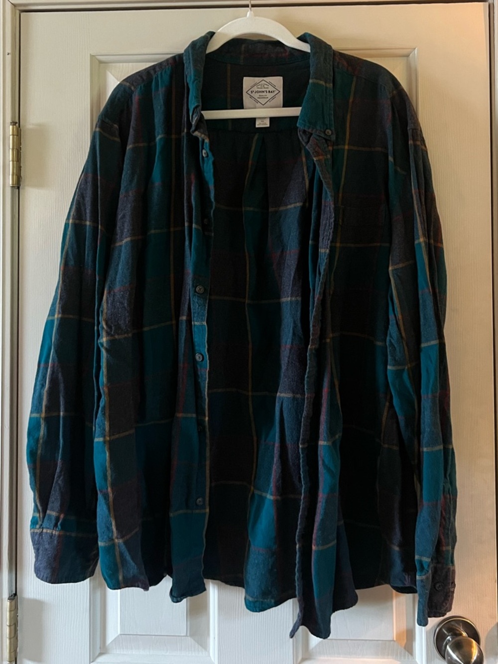 St. John's Bay Plaid Flannel Shirt